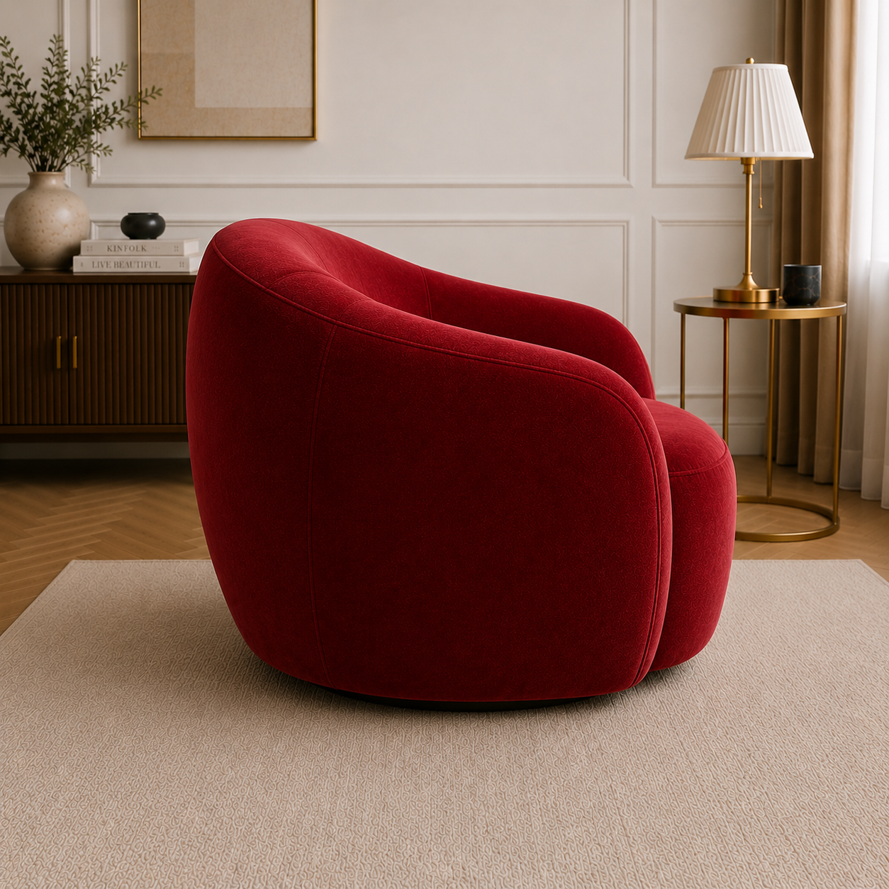Fotel „Velvet Nest” - obrazek 2